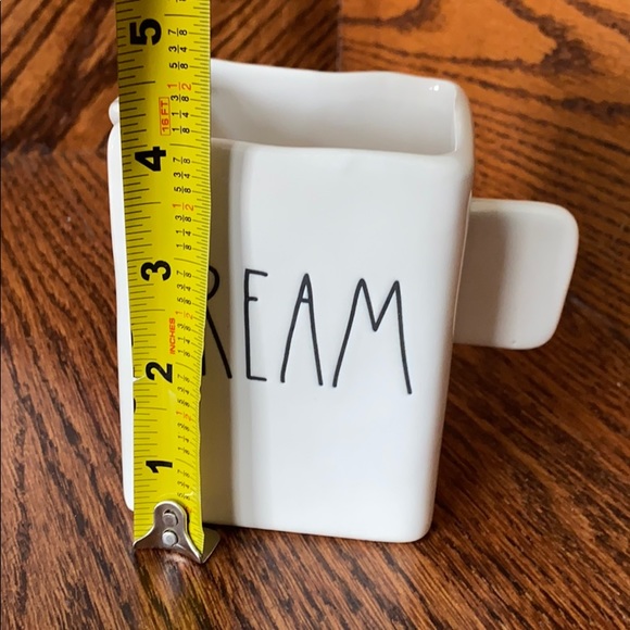 Rae Dunn “Cream” Rectangular Creamer - Picture 6 of 6